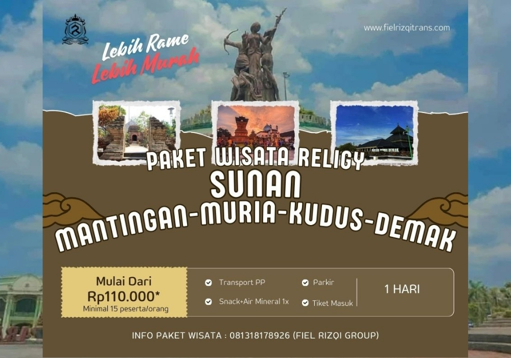 Paket wisata Religy Jepara