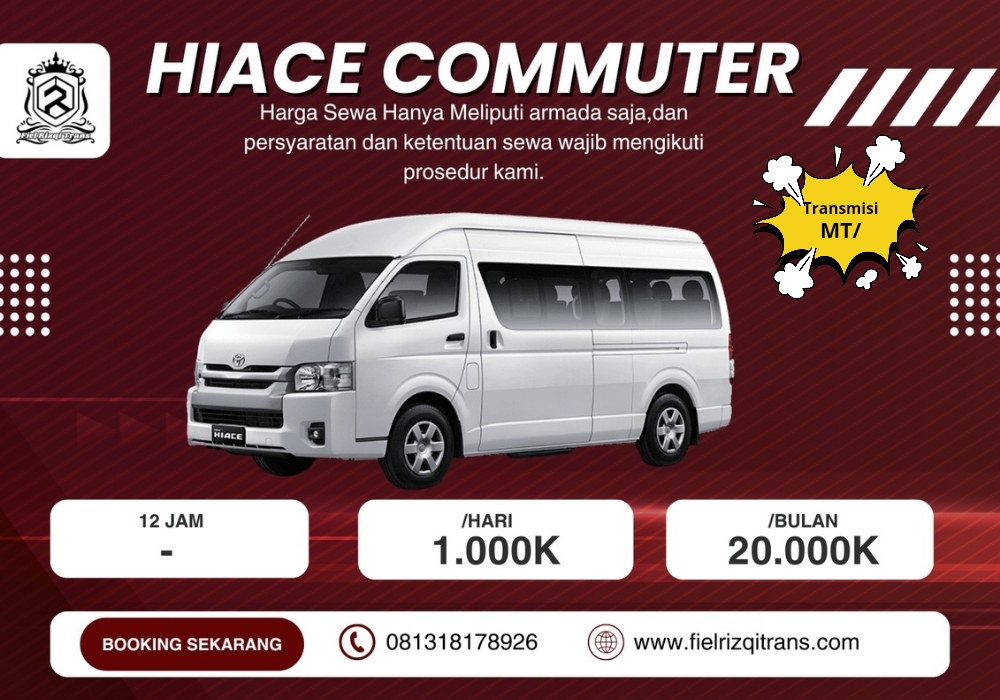 sewa hiace commuter FRT