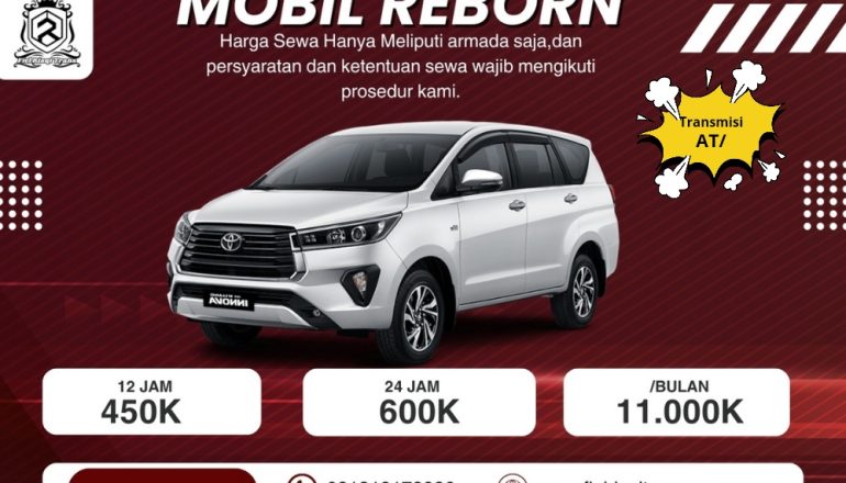 sewa mobil innova reborn fiel rizqi trans