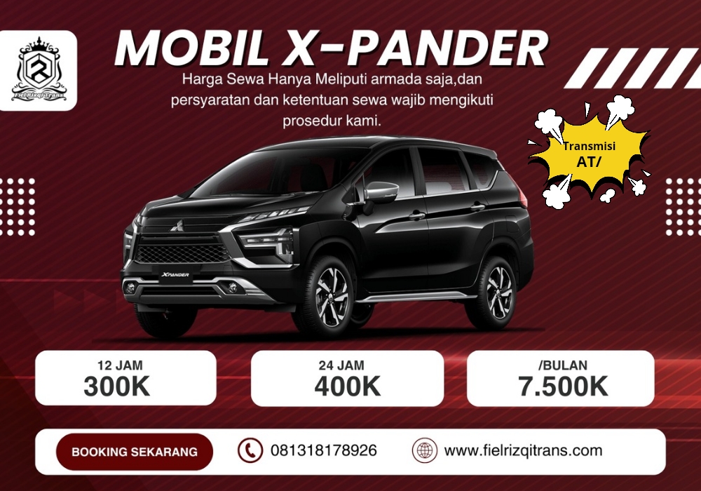 sewa mobil xpander fiel rizqi trans